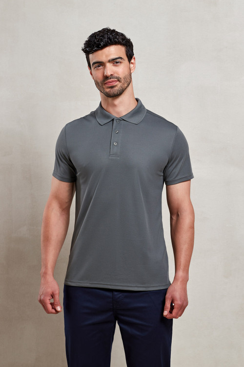 MenS Spun Dyed Recycled Polo Shirt