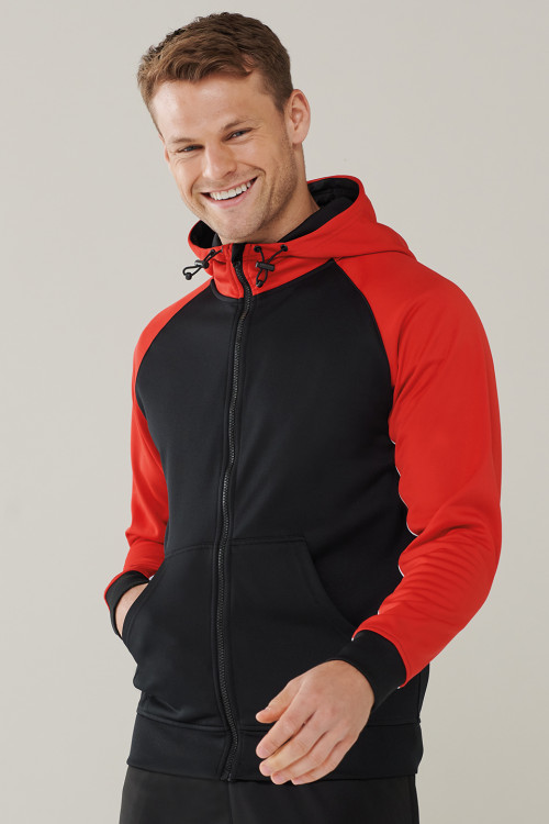 Panelled Sports Hoodie