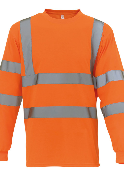 Hi-Vis Long Sleeve T-Shirt (Hvj420)