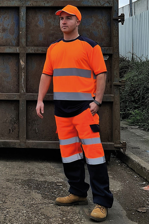 Hi-Vis Two-Tone T-Shirt (Hvj400)