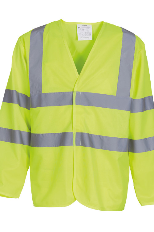 Hi-Vis Long Sleeve Waistcoat (Hvj200)