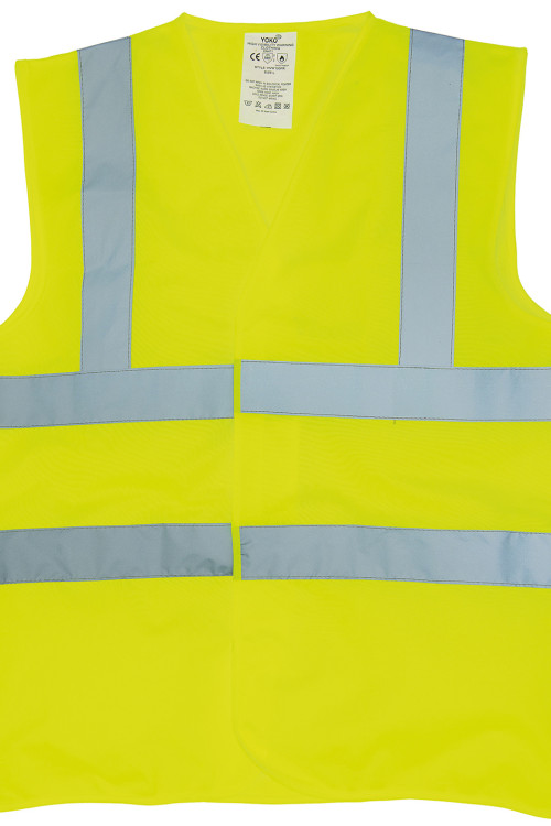 Flame-Retardant Hi-Vis Sleeveless Waistcoat (Hvw100Fr)