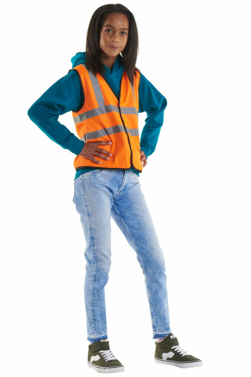 Childrens Hi-Viz Waist Coat