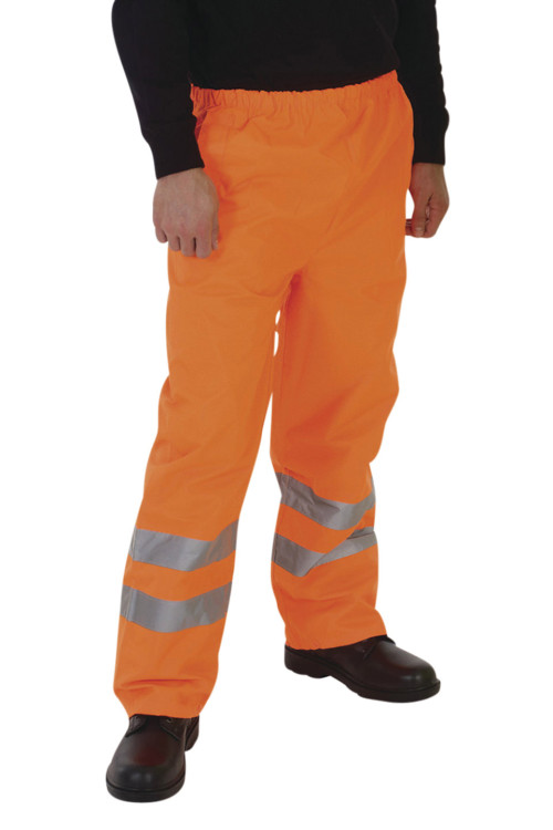 Hi-Vis Waterproof Overtrousers (Hvs462)