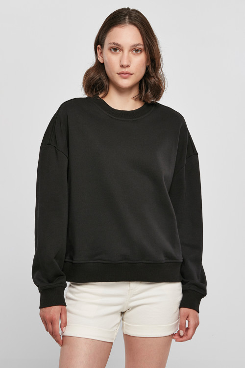 WomenS Oversized Crew Neck Sweatshirt