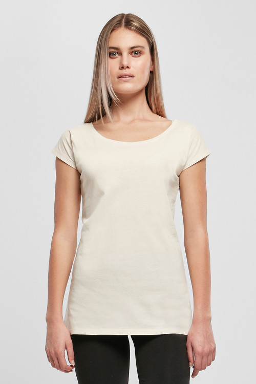 Womens Wide Neck Tee