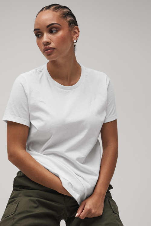 Womens Relaxed Jersey Short Sleeve Tee