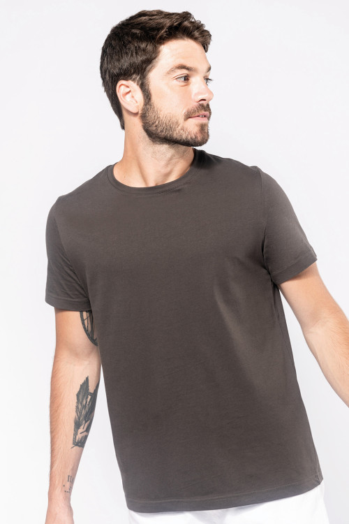 Short-Sleeved Crew Neck T-Shirt