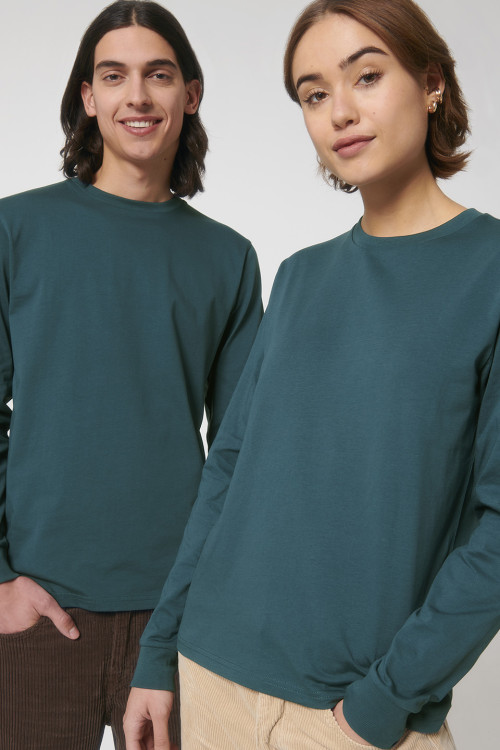 Shifts Dry, Unisex Dry Hand Feeling Long Sleeve T-Shirt (Sttm558)