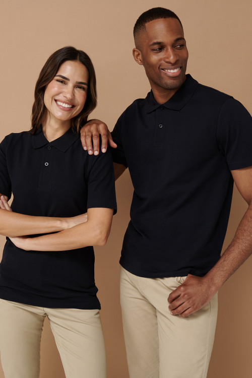 Stretch Piqué Polo Shirt