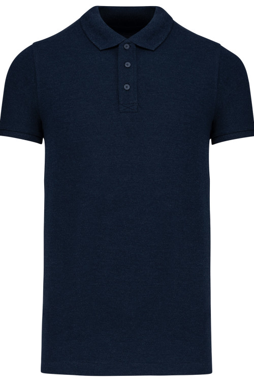 Mens Organic Piqué Short-Sleeved Polo Shirt