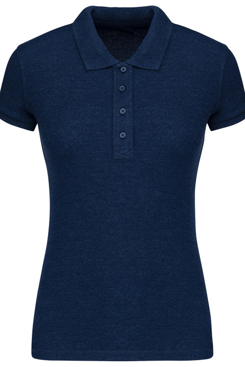 Ladies Organic Piqué Short-Sleeved Polo Shirt