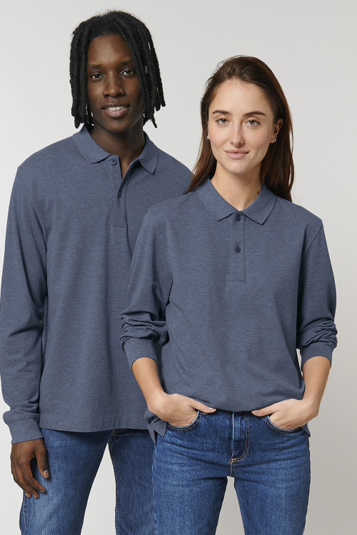 Prepster Long Sleeve Unisex Polo (Stpu332)