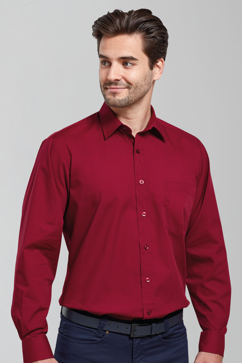 Long Sleeve Poplin Shirt