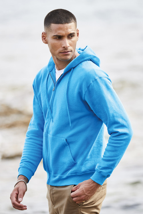 Classic 80/20 Hooded Sweatshirt Jacket