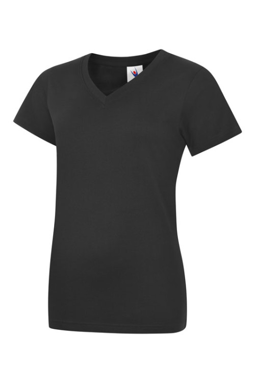 Uneek UC319 -  Ladies Classic V-Neck T-Shirt