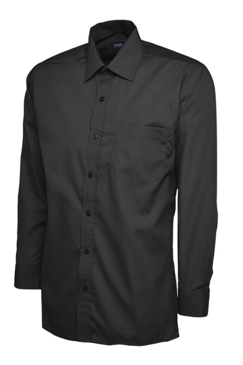 Uneek UC709 Small Mens Poplin Full Sleeve Shirt