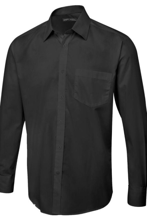 Uneek UC713 - 14.5 Mens Tailored Fit Long Sleeve Poplin Shirt