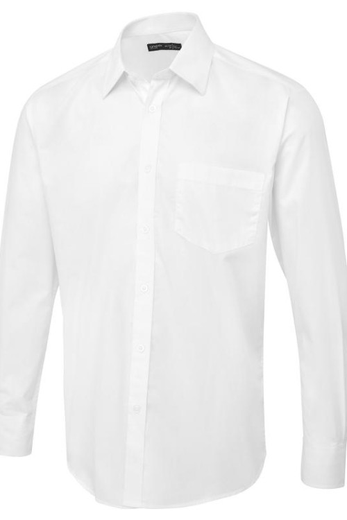 Uneek UC714 - 14.5 Mens Tailored Fit Short Sleeve Poplin Shirt