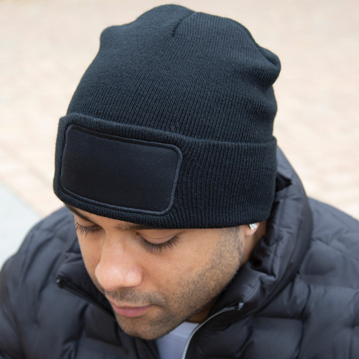 Double-knit Thinsulate printers beanie