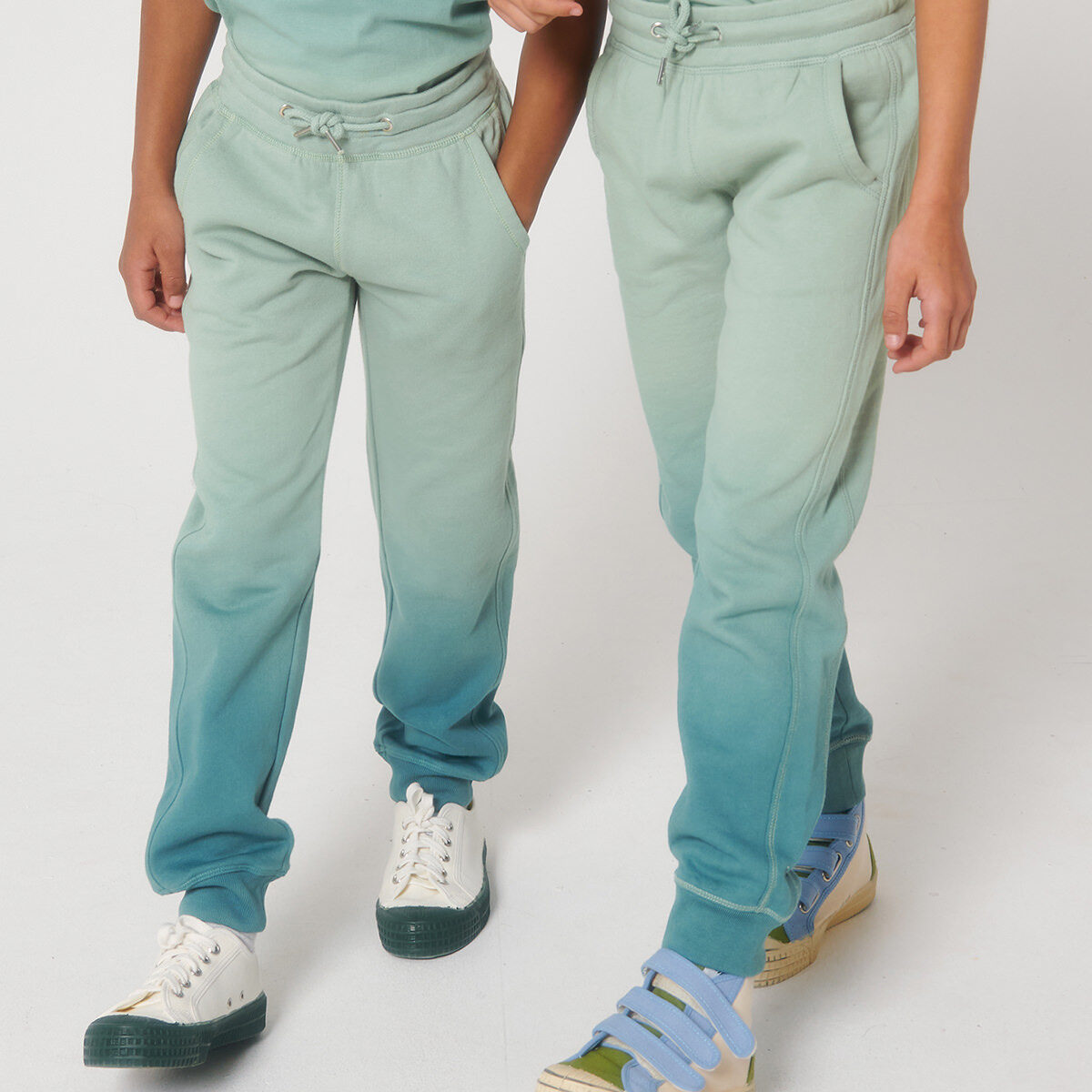 Mini shake dip-dye kids jogger pants (STBK943)