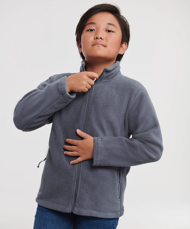 Russell Europe &#8211; Kids Full &#8211; Zip Outdoor Fleece 8700B, Vivid Promotion Workwear