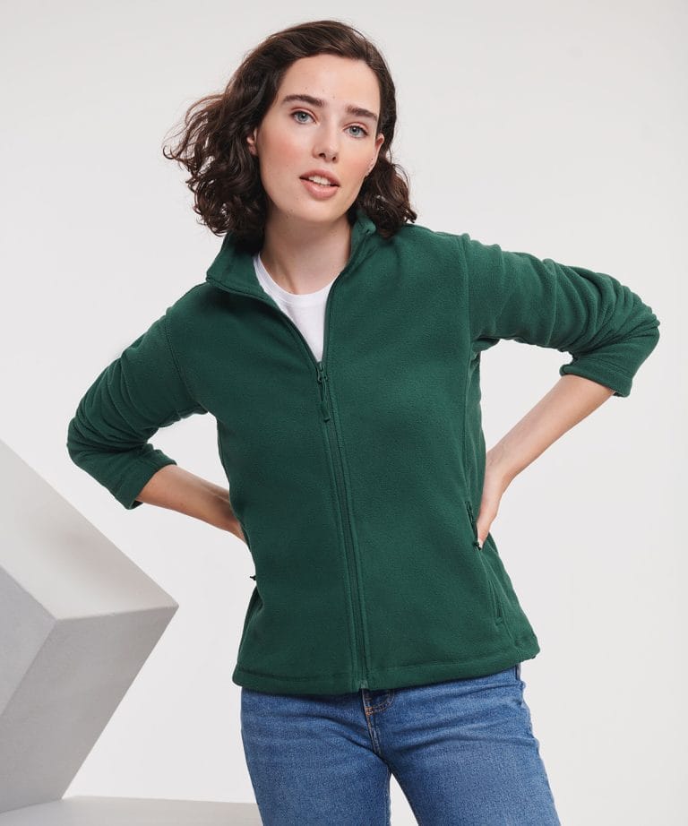 Alternative view of Russell Europe - Womens Full - Zip Outdoor Fleece 8700F