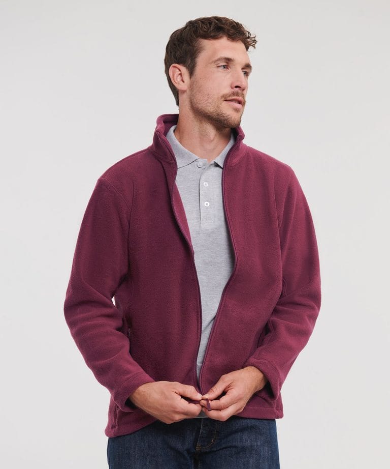 Russell Europe &#8211; Full &#8211; Zip Outdoor Fleece 8700M, Vivid Promotion Workwear