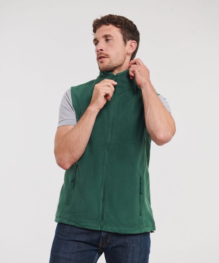 Alternative view of Russell Europe - Outdoor Fleece Gilet 8720M