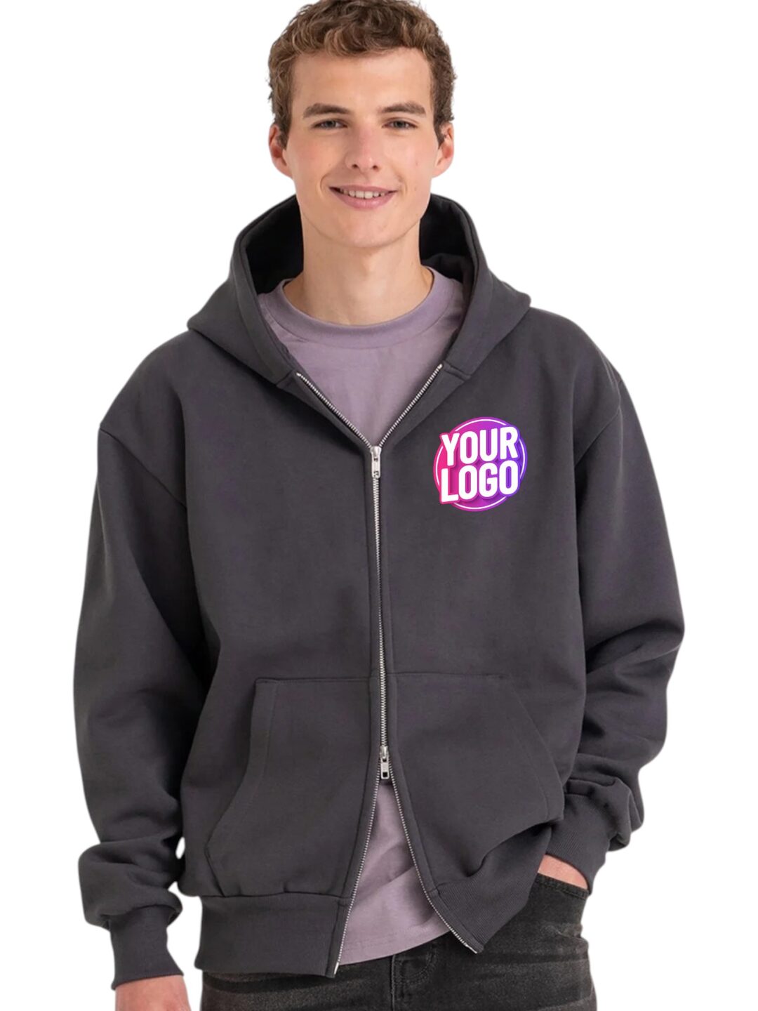 Awdis Just Hoods &#8211; Signature Heavyweight Zoodie JH125 Unisex, Vivid Promotion Workwear