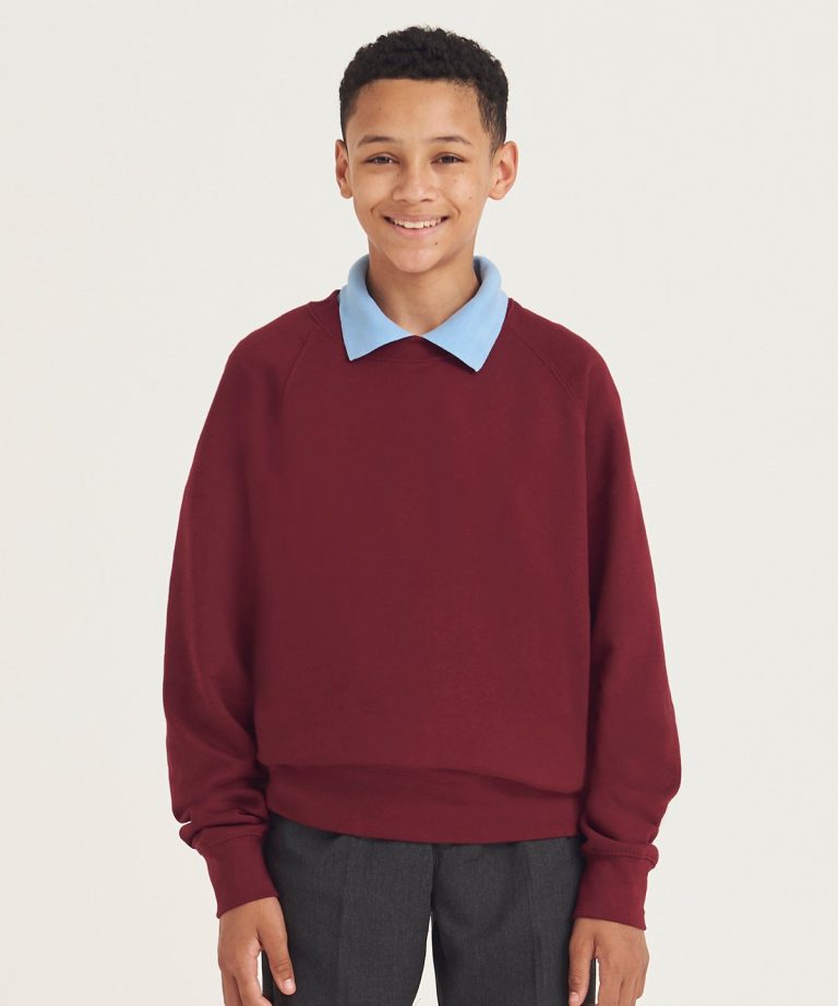 Awdis Academy &#8211; Senior Academy Raglan Sweatshirt AC001, Vivid Promotion Workwear