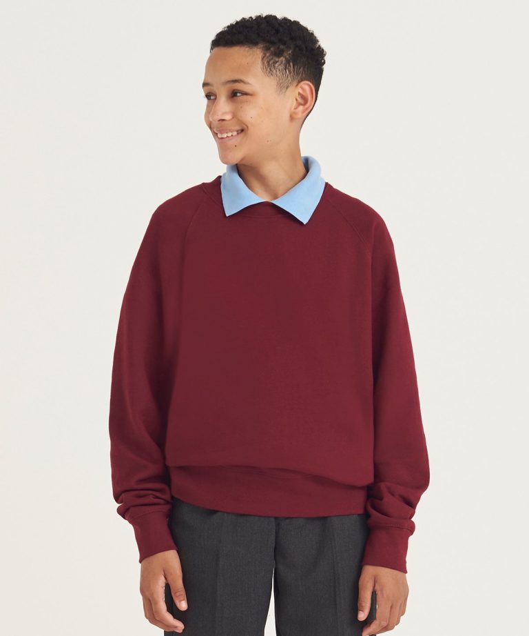 Awdis Academy &#8211; Senior Academy Raglan Sweatshirt AC001, Vivid Promotion Workwear