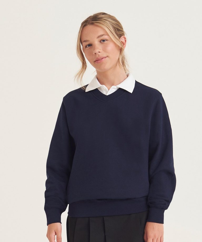 Awdis Academy &#8211; Senior Academy V &#8211; Neck Sweatshirt AC003, Vivid Promotion Workwear