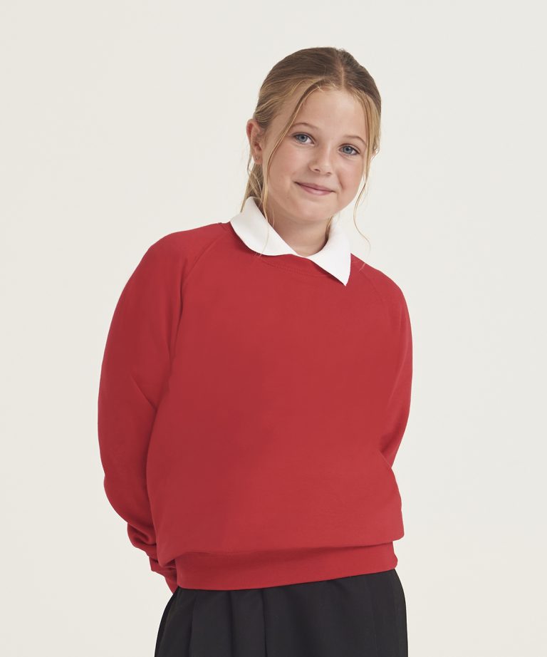 Awdis Academy - Kids Academy Raglan Sweatshirt AC01J
