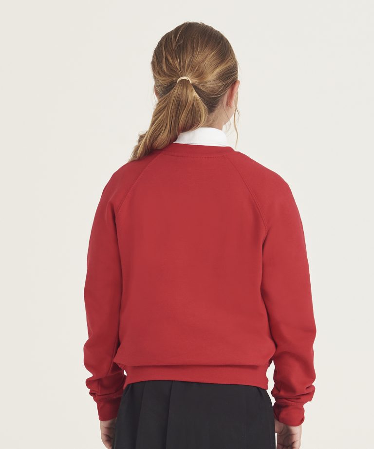 Alternative view of Awdis Academy - Kids Academy Raglan Sweatshirt AC01J