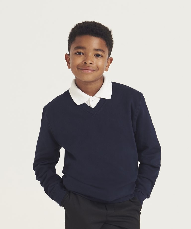 Awdis Academy &#8211; Kids Academy V &#8211; Neck Sweatshirt AC03J, Vivid Promotion Workwear