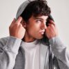 Awdis Just Hoods &#8211; Cross Neck Hoodie JH021 Unisex, Vivid Promotion Workwear