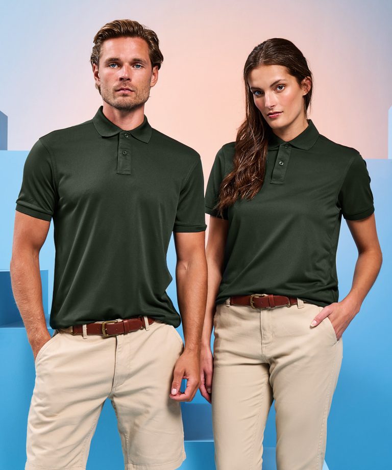 Asquith & Fox - Cationic Recycled Polyester Polo AQ001