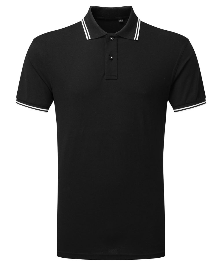 Asquith &#038; Fox &#8211; Mens Classic Fit Tipped Polo AQ011, Vivid Promotion Workwear