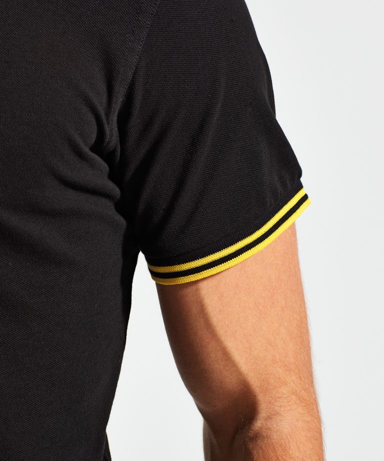 Alternative view of Asquith & Fox - Mens Classic Fit Tipped Polo AQ011