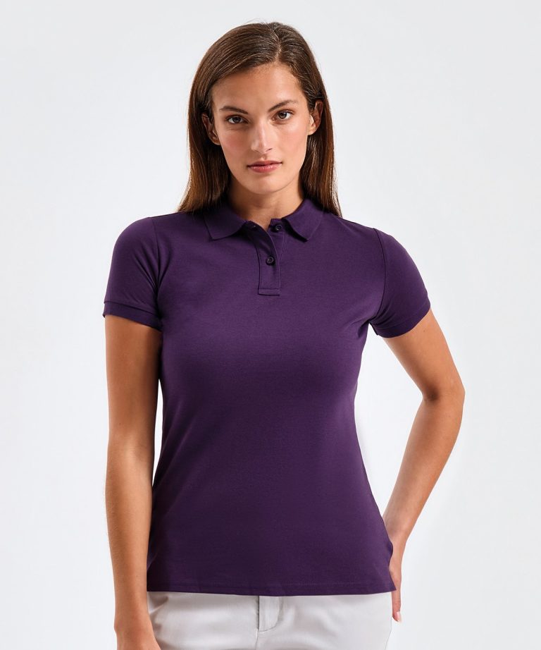 Asquith &#038; Fox &#8211; Womens Polycotton Blend Polo AQ025, Vivid Promotion Workwear