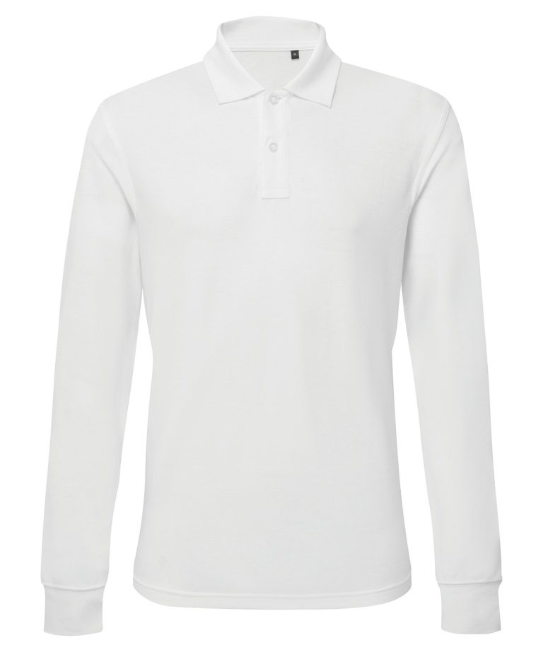 Asquith & Fox - Mens Classic Fit Long Sleeved Polo AQ030