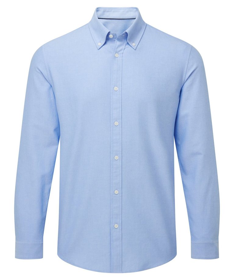Asquith &#038; Fox &#8211; Mens Cotton Long Sleeve Oxford Shirt AQ039, Vivid Promotion Workwear