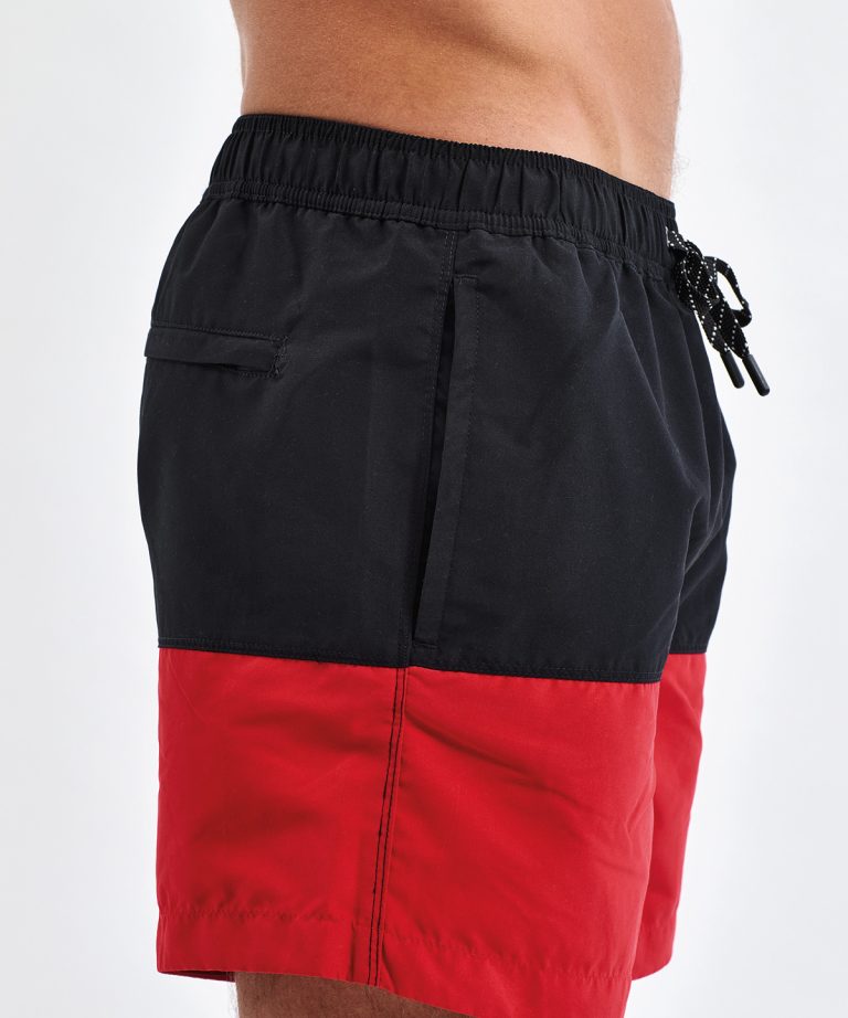 Asquith &#038; Fox &#8211; Block Colour Swim Shorts AQ056, Vivid Promotion Workwear