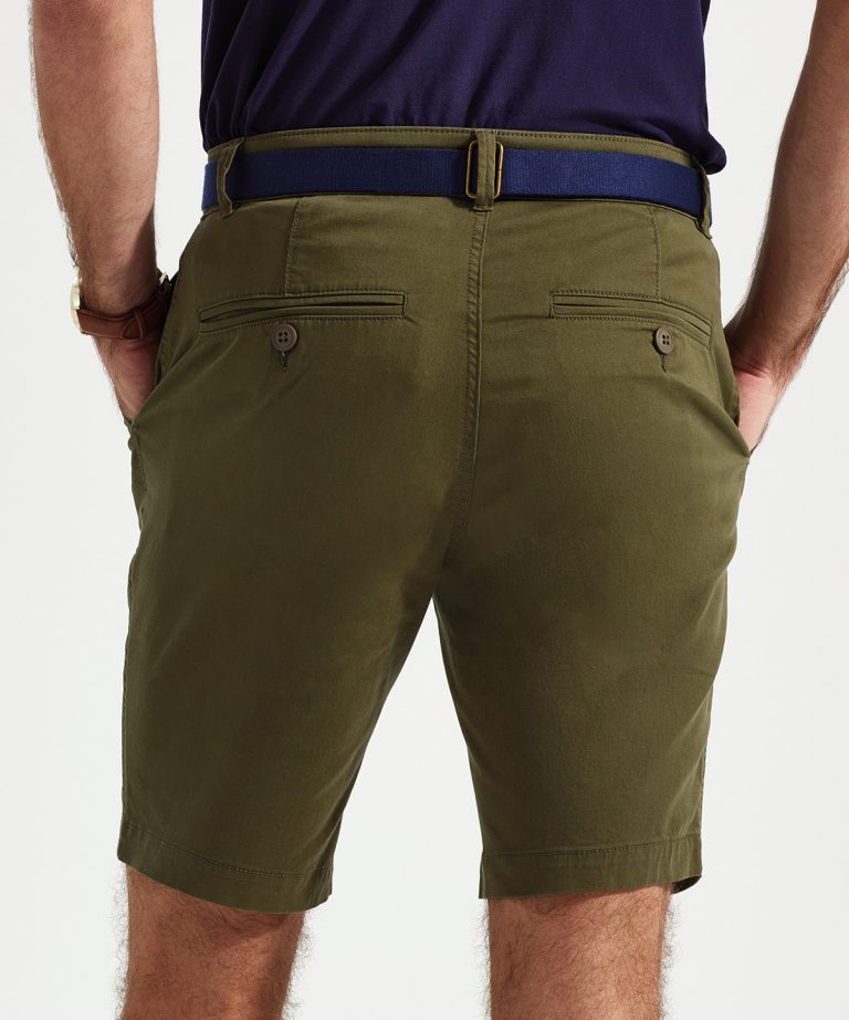 Asquith &#038; Fox &#8211; Mens Lightweight Chino Shorts AQ058, Vivid Promotion Workwear