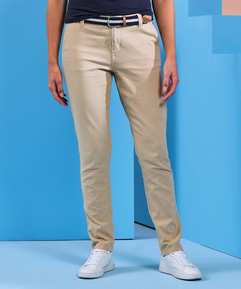 Asquith &#038; Fox &#8211; Womens Classic Fit Chinos AQ060, Vivid Promotion Workwear