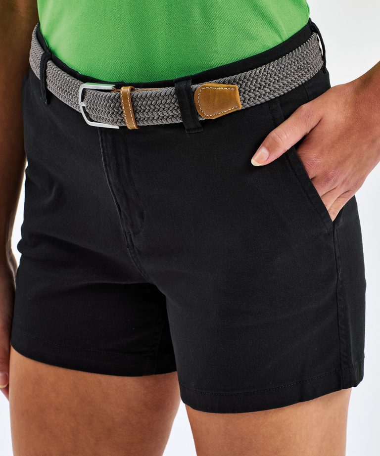 Asquith &#038; Fox &#8211; Womens Chino Shorts AQ061, Vivid Promotion Workwear
