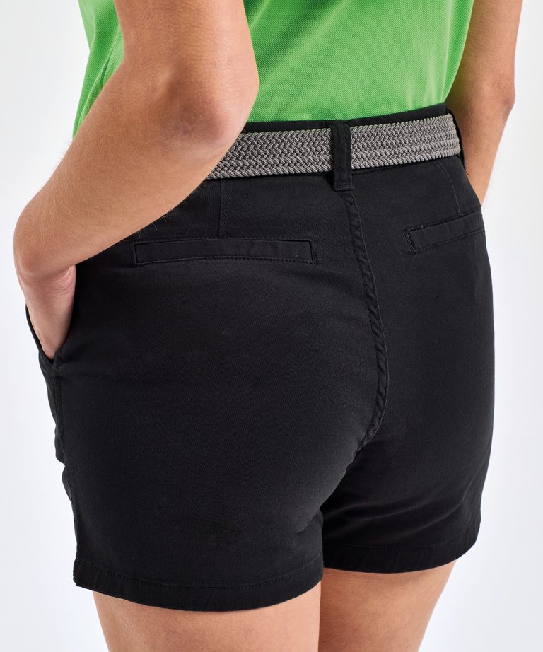 Asquith &#038; Fox &#8211; Womens Chino Shorts AQ061, Vivid Promotion Workwear