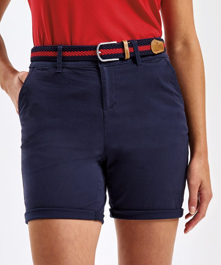 Asquith & Fox - Womens Lightweight Chino Shorts AQ068