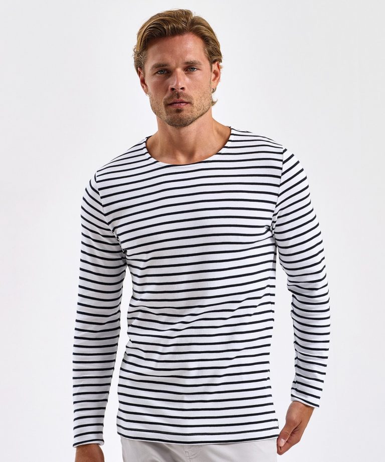 Asquith & Fox - Mens Marinie Coastal Long Sleeve Tee AQ070